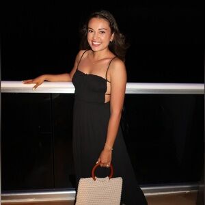 Free People Taking Sides Maxi Dress